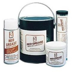 Anti-Seize 24605-CS RED GREASE BEARING LUBRICANT 5 lb. pail, 4/Case