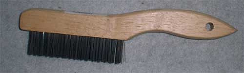 Foxy Mfg 20004 Shoe Handle Wire Scratch Brush
