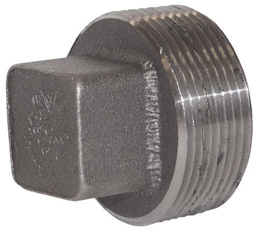 Dixon SHP150FS 1 1/2 Forged Steel Square Head Plug