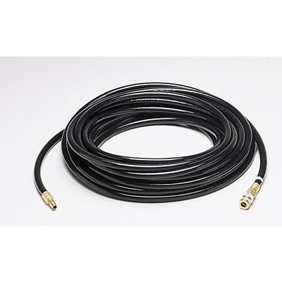 Allegro 9101-50B 50' Air Breathing Hose, 3/8" dia., w/ Hansen-style Coupler and Plug HP