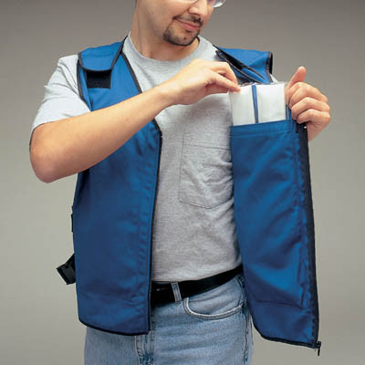 Allegro 8413-04 Standard Cooling Vest for Cooling Inserts, X Large, 46" to 48", 175 to 250 lbs