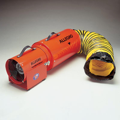 Allegro 9537-15 COM-PAX-IAL Blower, DC w/15' Ducting &Canister Assembly