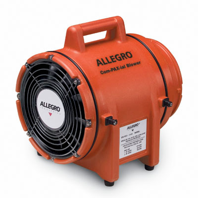 Allegro 9533-E Plastic COM-PAX-IAL Blower, AC, 220V/ 50 HZ