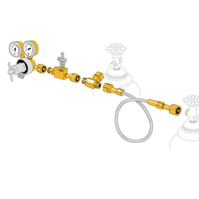 Allegro 9891-01 One Cylinder Kit, Low Pressure Regulator Only