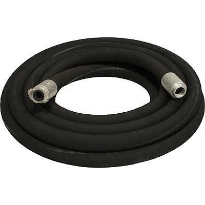1-1/2" Blast Hose Assembly, Black, 50 Feet, Aluminum Fittings