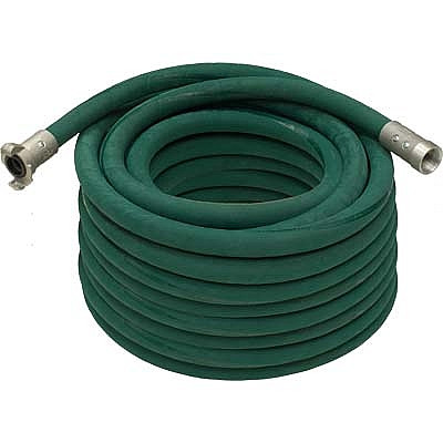 3/4" Blast Hose Assembly, Green, 100 Feet, Aluminum Fittings