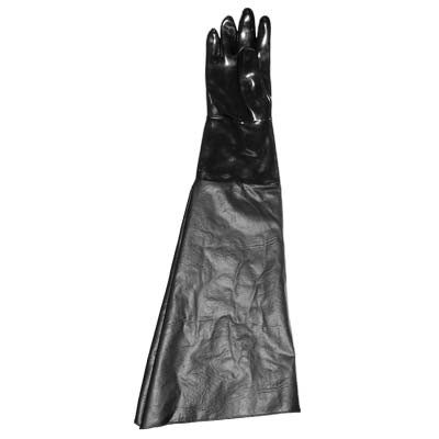 Glove, Smooth Neoprene, Black, 10" Dia x 28", Right Glove Only