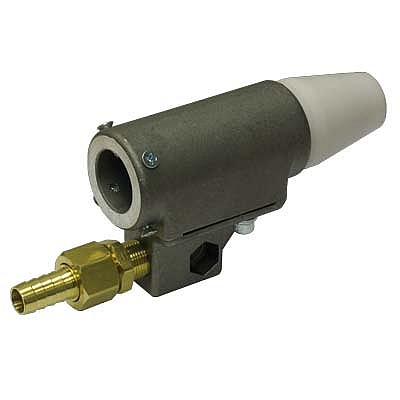 Gun, Automatic Suction, 5/16" Tungsten Nozzle, W/ Nylon Adaptor, W 5/32" Air Jet