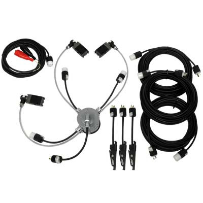 Conversion Kit Pneumatic To Electric 12VDC (3) Outlet Bulk Blaster W/O Fittings