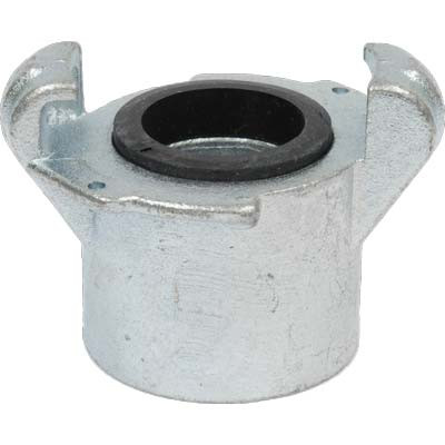 Threaded Coupling, Std NPS, Iron, 1-1/4"