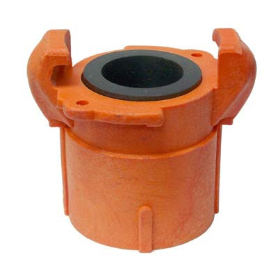 Threaded Quick Coupling, Nylon, 1-1/4" NPS, 125 PSI Max