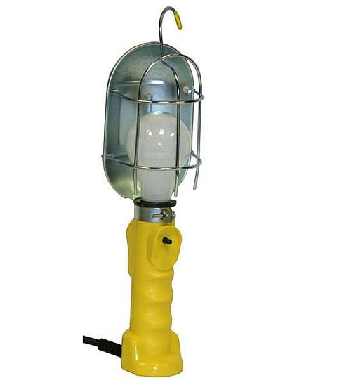 Bayco SL-425 Standard Trouble Light, 25' 18/3 Metal Cage