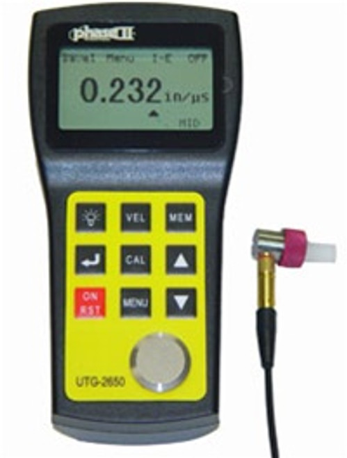 Phase II UTG-2650 Ultrasonic Thickness w/High Resolution