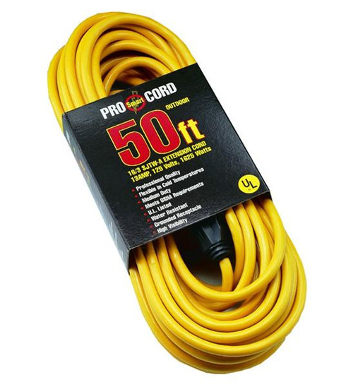 Bayco SL-750 50' Single-Tap 16/3 Extension Cord