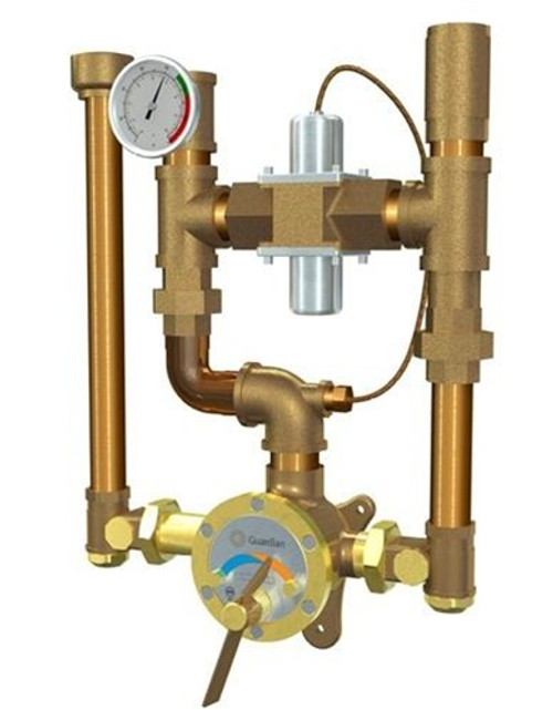 Tempering Valve, 44 Gallon Capacity, Redundant Bypass