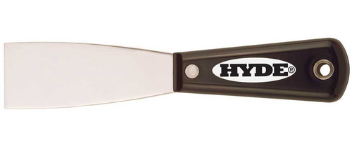 Hyde 1040 Black & Silver 1-1/2" Flex Putty, Stainless Steel