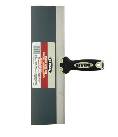 Hyde 9280 MAXXGRIP PRO 14" Blue Steel, Aluminum Back Taping Knife