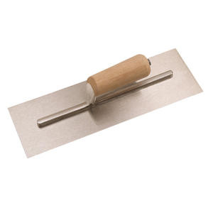 Hyde 18530 14"x4-1/2" Flat Finishing Trowel, High Carbon Steel