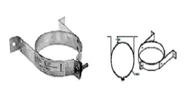 MetalBest 104431 Wall Band, 4" ID