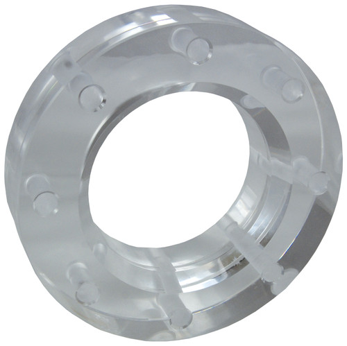 Dixon TT3ASG 3" TTMA Acrylic Sight Glass w/ 1 Side Beveled