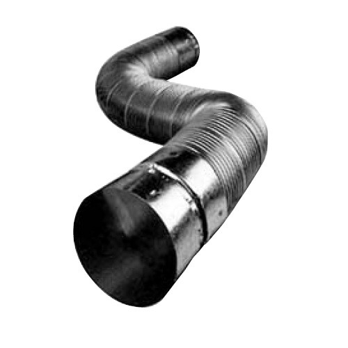 MetalBest 174003 Single Wall Flexible Gas Connector, 4" ID