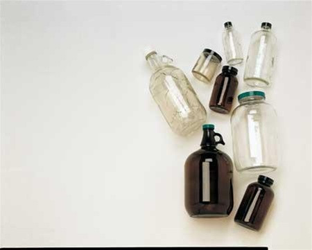 Qorpak GLA-00966 Bottle Safety Wide Mouth 16Oz Amber, PK12