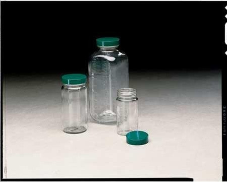 Qorpak GLC-01575 Round Grad Beaker w/ Cap 480ml, PK24