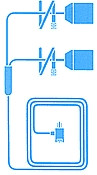 Campbell Mfg 15DFU 230V WP 1002032 Merc Double Float Pump Switch 230V
