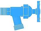 Campbell Mfg DVC3 3/4" Drain Valve, Celcon