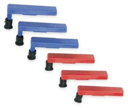 P246 DICKSON Replacement Pen Kit, 3 Red, 3 Blue