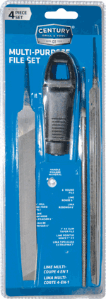 Century CEN72470 4 Pc. Multi-Purpose File Set
