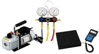 Fjc FJCTEDA1 Vacuum / Manifold / Scale Set