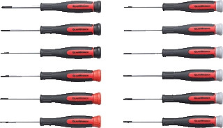 Gearwrench GWR80057 12 Pc. Combination Mini Dual Material Screwdriver Set