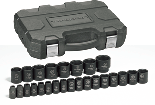 Gearwrench GWR84933 25 Pc. Impact Socket Set Metric 1/2" Dr.