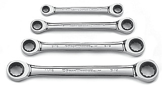 Gearwrench GWR9240 4 Pc. SAE Double Box Ratcheting Wrench Set