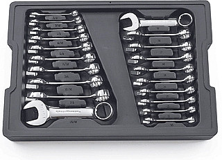 Gearwrench GWR81903 20 Pc. Stubby Wrench Set - SAE/Metric