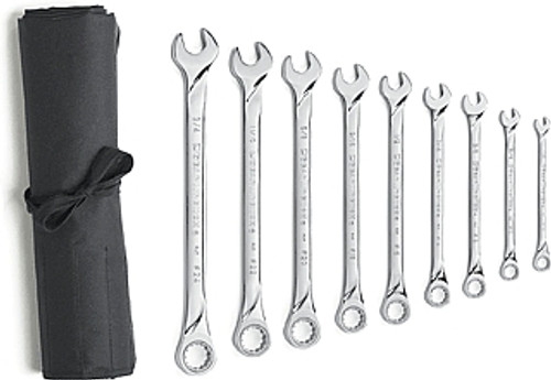 Gearwrench GWR85598 9 Pc. Spline Ratcheting Wrench Set