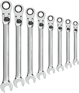 Gearwrench GWR85798 8 Pc. SAE Extra Long Locking Flex