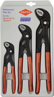 Knipex KNI002006S1 3 Pc. Cobra