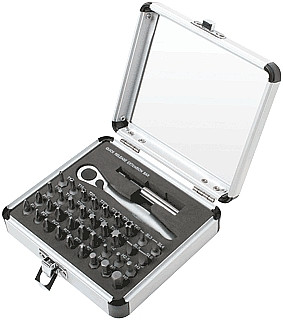 Sunex SX9726 38 Pc. Mini Ratchet & Bit Set