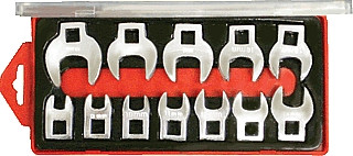 V8 Tools V8T7412 12 Pc. 3/8" Dr. Metric Crowfoot Sets