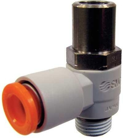 SMC AS2211F-N01-01SD Flow Control Valve, Tube 1/8 In