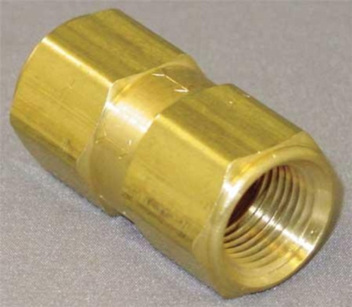 SMC CHK BRS 650-6F6F-B Check Valve, Poppet, Brass, 3/8 In, FNPT