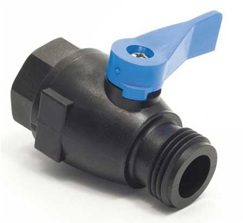 SMC FP 074-12F12MGH-F BLU HDL Ball Valve, 2 Way, Blue, 3/4 In, FNPT x MGHT