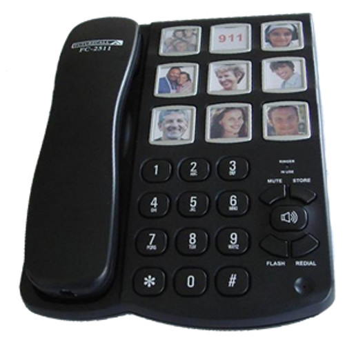 8 Key Picture Phone with 40db Handset