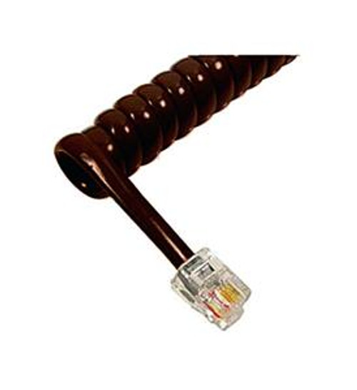 GCHA444006-FBR / 6' BROWN Handset Cord