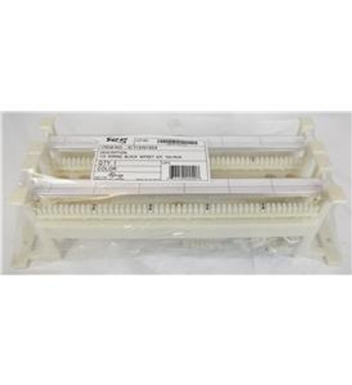 110 WIRING BLOCK W/ FT KIT, 100-PAIR, 5e