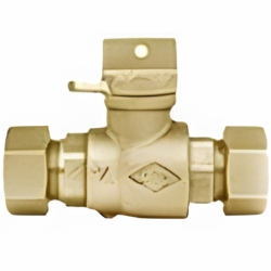 AY McDonald 4132136 6100WT 3/4X5/8X3/4 BALL VALVE