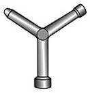 AY McDonald 4174508 74MKEY METER BOX KEY #2