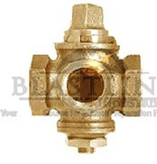 AY McDonald 9711 1 1/4 SQ HD 3WAY STM STOP